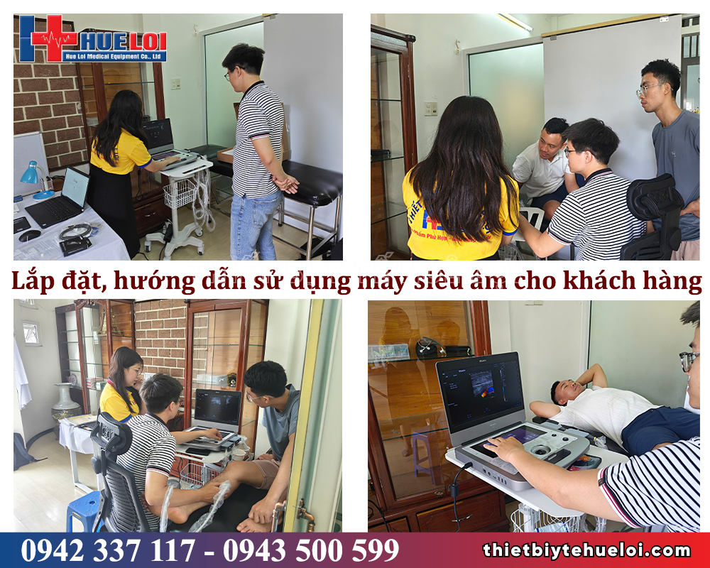 lắp đặt hướng dẫn sử dụng máy siêu âm tại quy nhơn