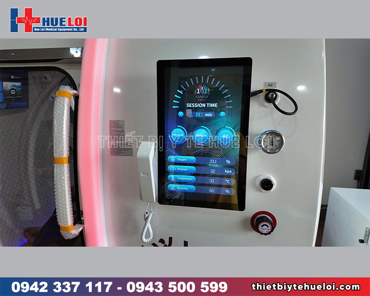 BUỒNG OXY TĂNG ÁP HE5000 MINI