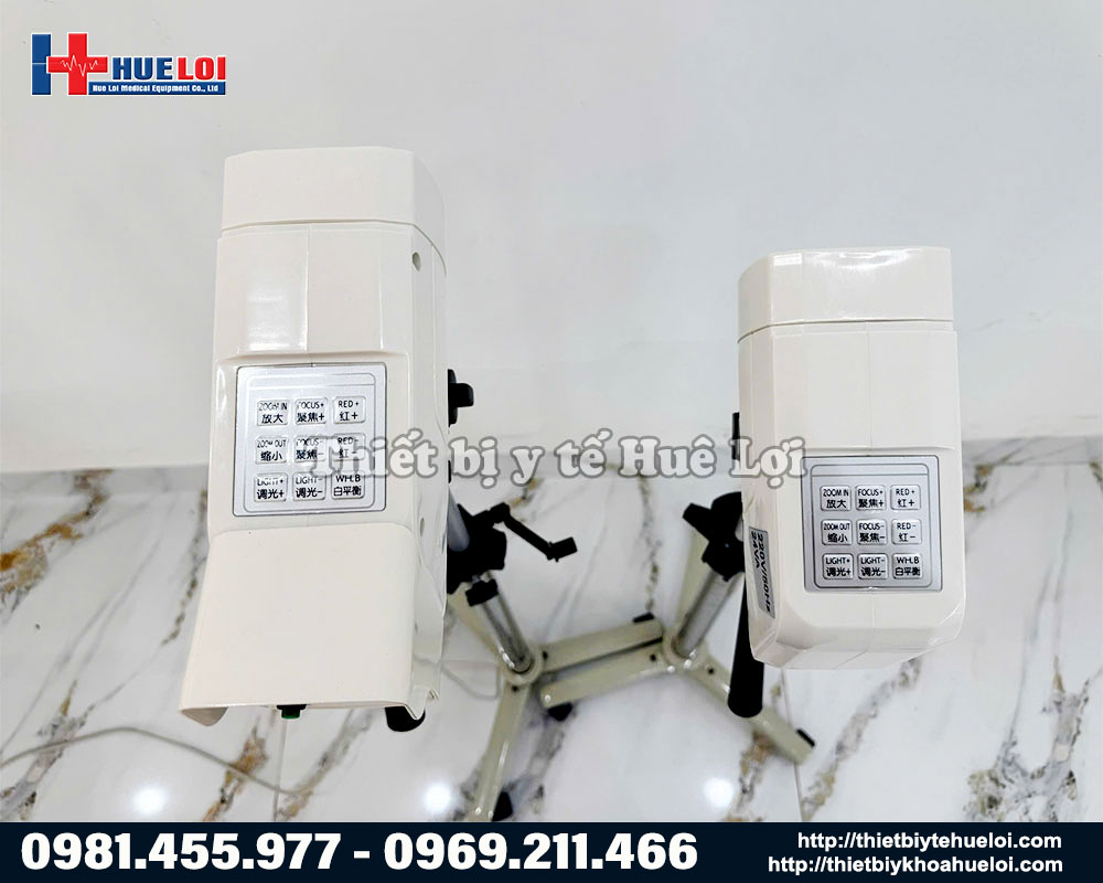 máy soi cổ tử cung SW-302 - bảng điều khiển trên máy chính