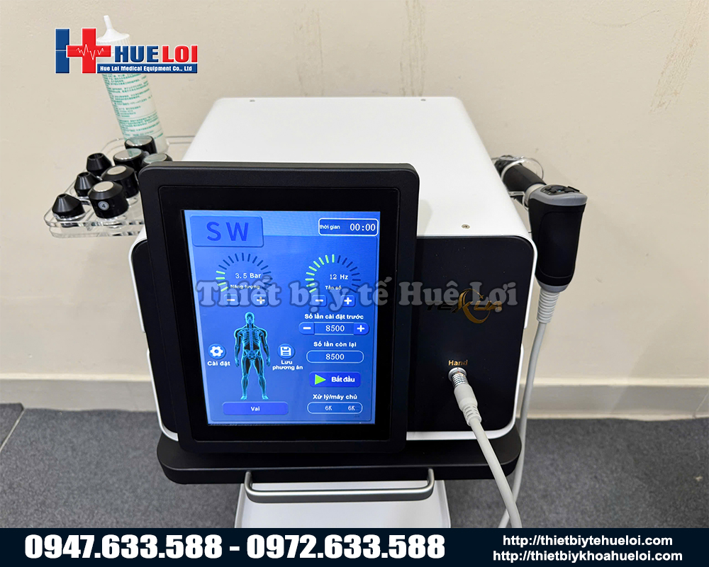 Máy xung kích trị liệu hiện đại