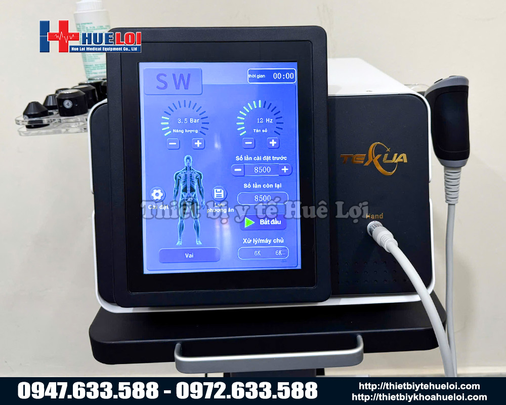 Máy xung kích áp suất cao thế hệ mới