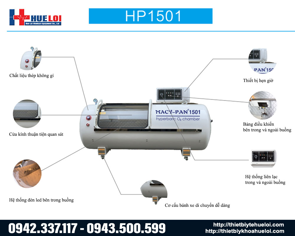 buồng oxy cao áp