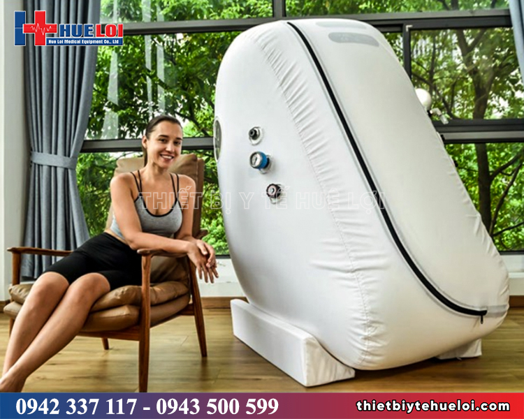 Buồng oxy cao áp dạng ngồi nhỏ gọn