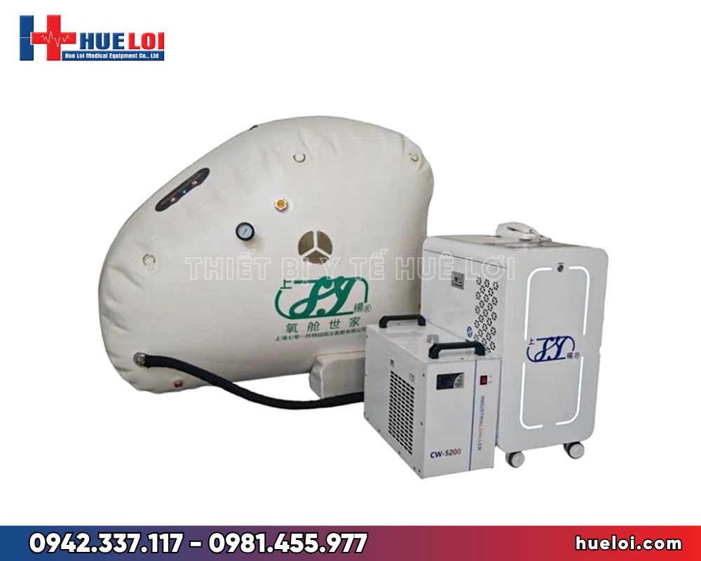 Buồng oxy tăng áp kiểu ngồi dạng chữ C