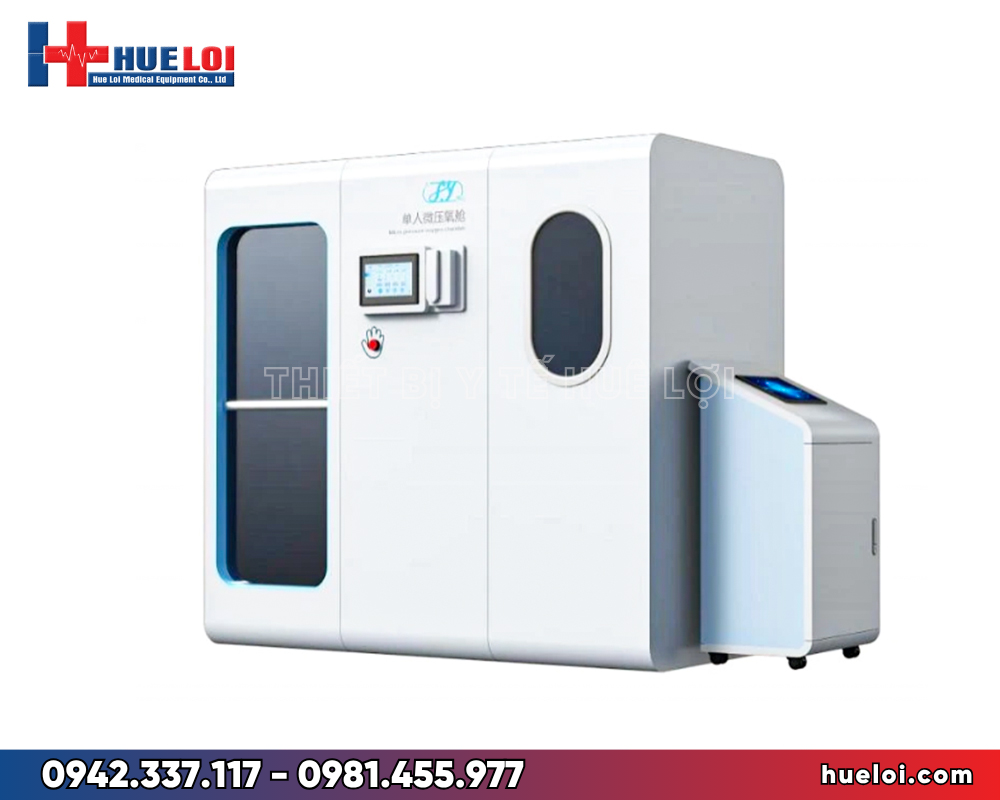 Buồng oxy tăng áp nhẹ vỏ cứng dành cho 1 - 4 người