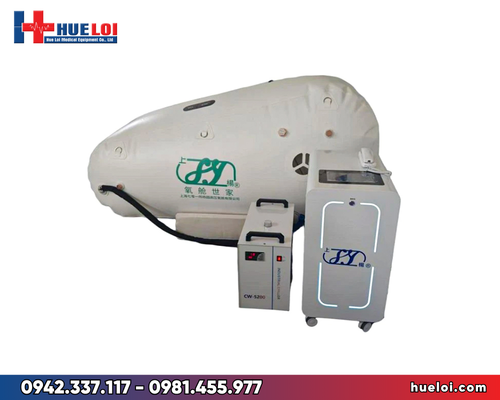 Buồng oxy tăng áp vỏ mềm dạng tam giác
