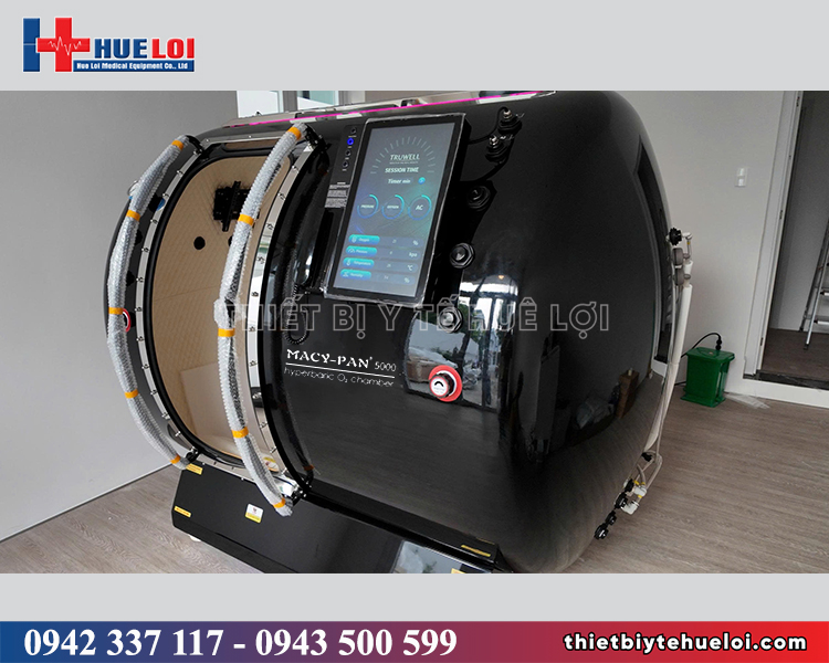 Buồng oxy tăng áp vỏ cứng nhiều người ngồi