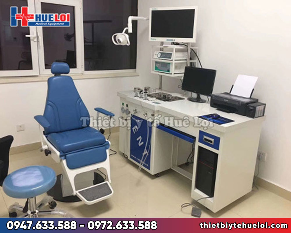 Trang thiết bị đầy đủ cho phòng khám tai mũi họng