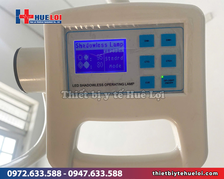 bảng điều khiển đèn mổ di động