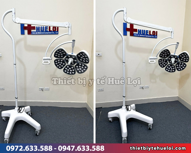 đèn mổ 5 cánh di động