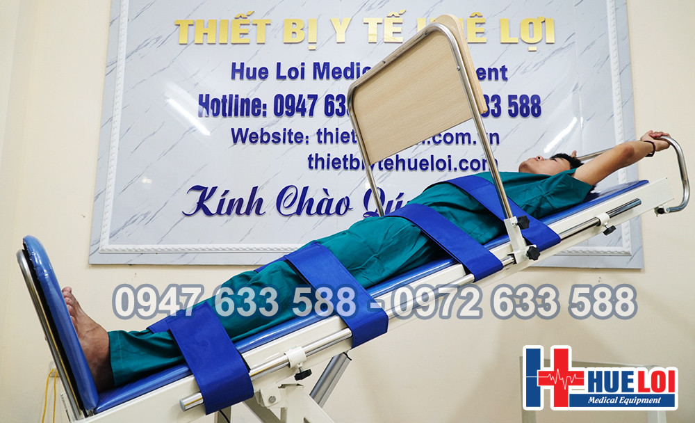 Giường tập đứng cho bệnh nhân