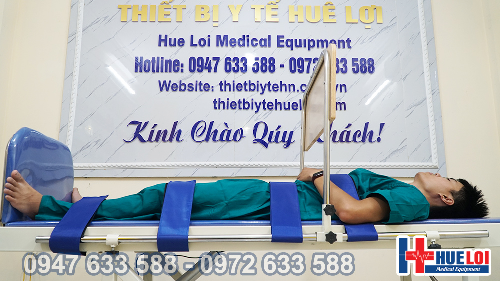 Giường tập đứng cho bệnh nhân