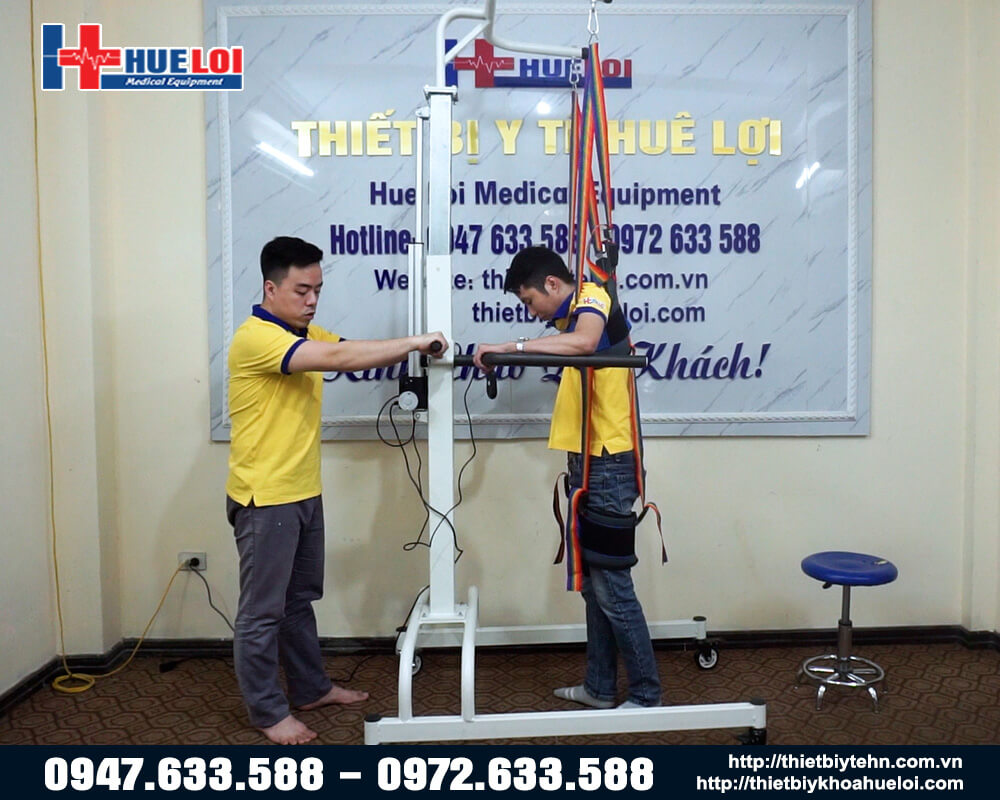 khung tập đi bằng điện