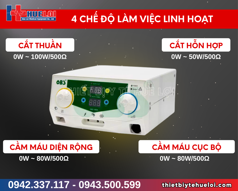 máy đốt điện đơn cực cho thú y