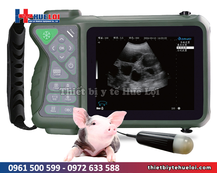 thiết bị chẩn đoán thai cho lợn