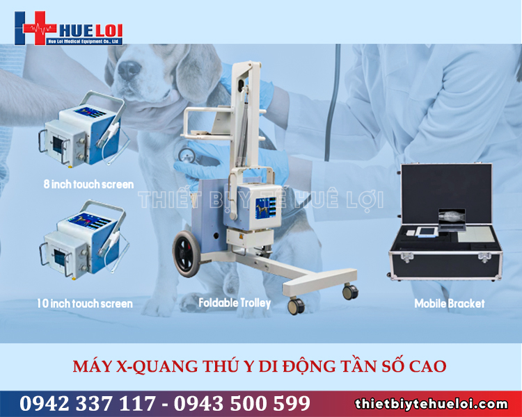 máy x-quang cho động vật tần số cao