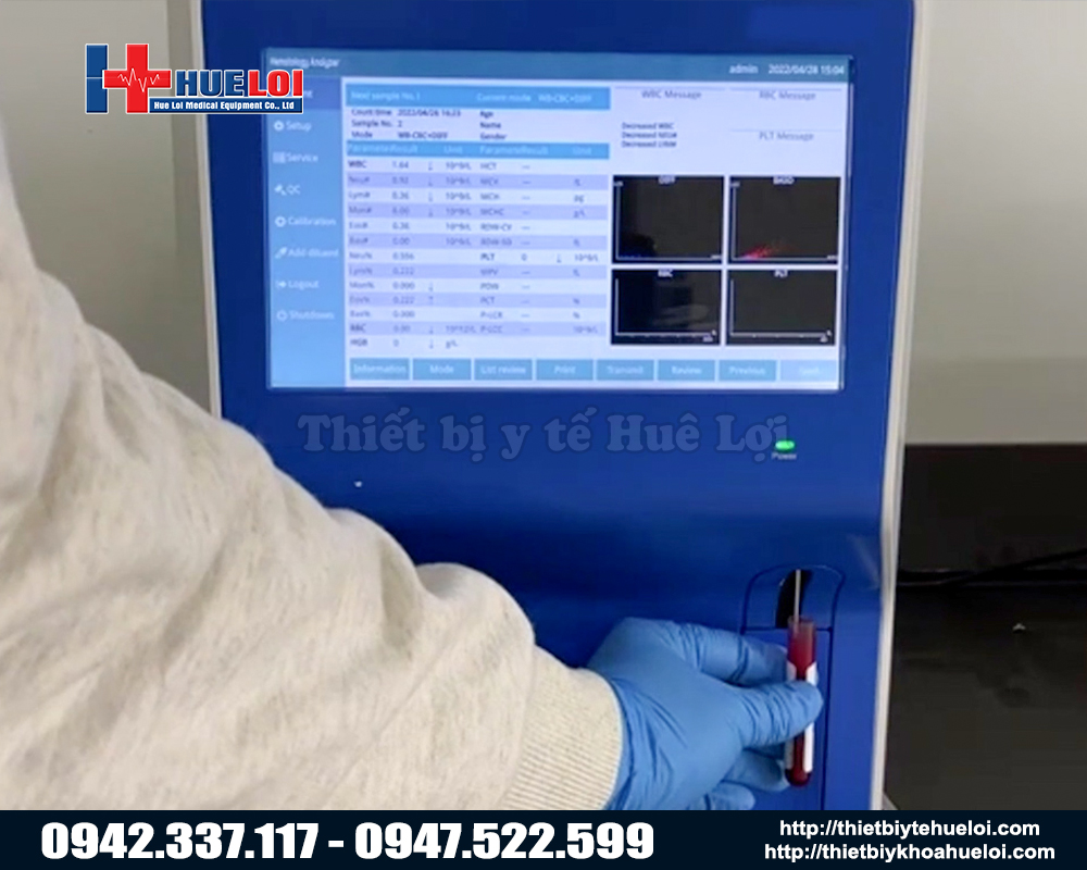 máy xét nghiệm huyết học 5 thành phần BHA 5000