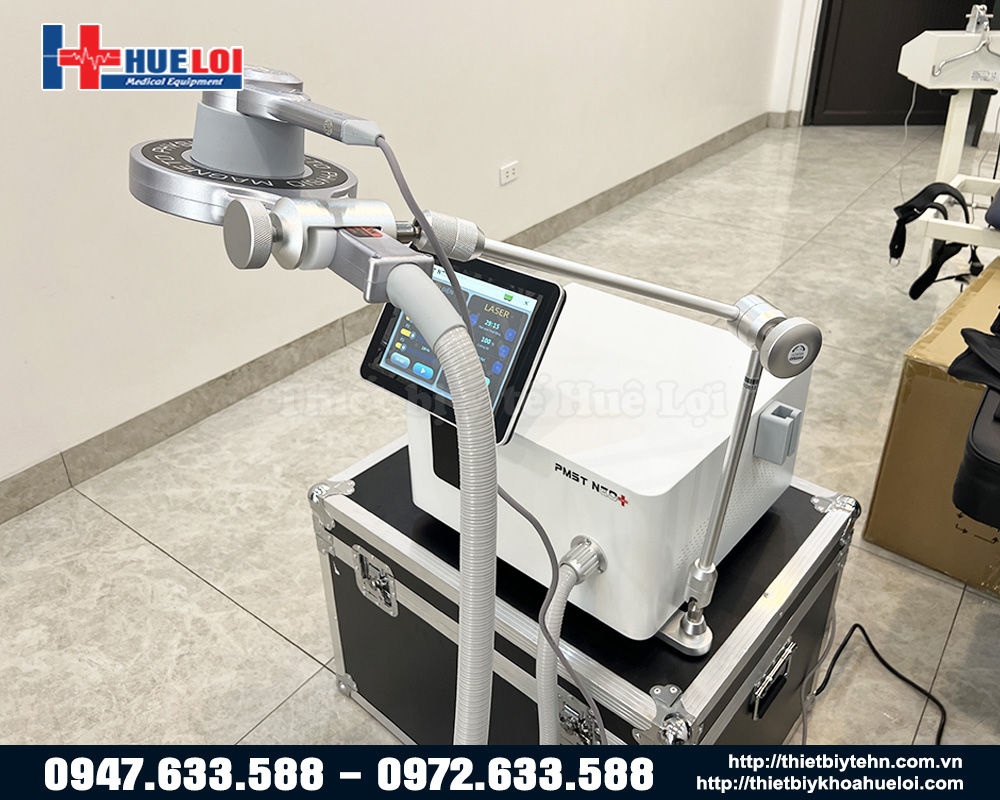 máy từ trường kết hợp laser chính hãng