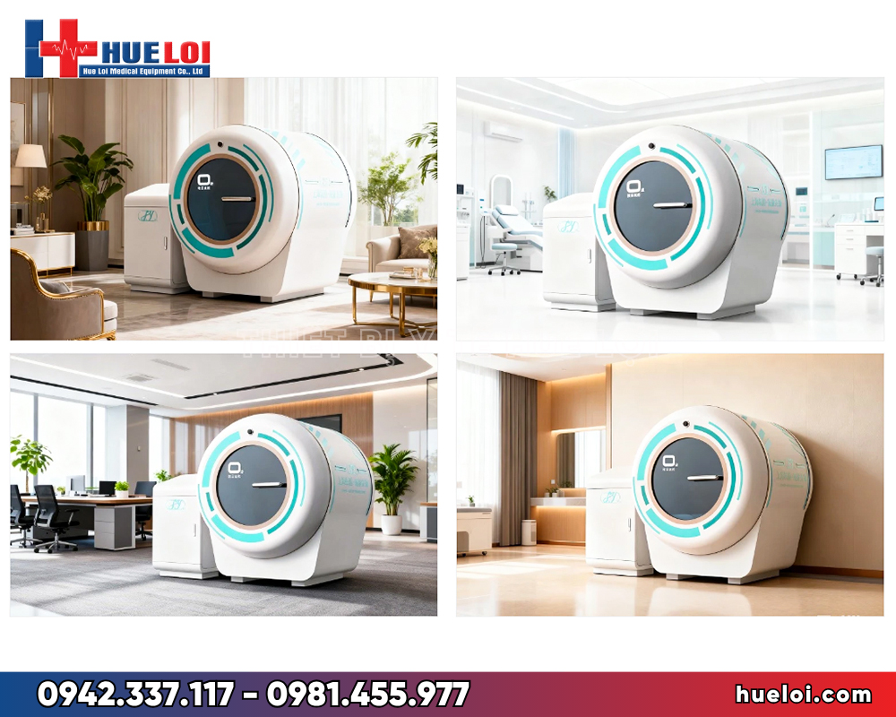 buồng oxy cao áp 1.9 ATA - lắpđặt