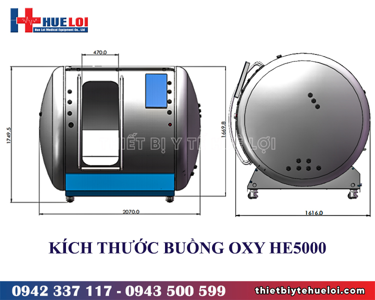 buồng oxy áp xuất cao
