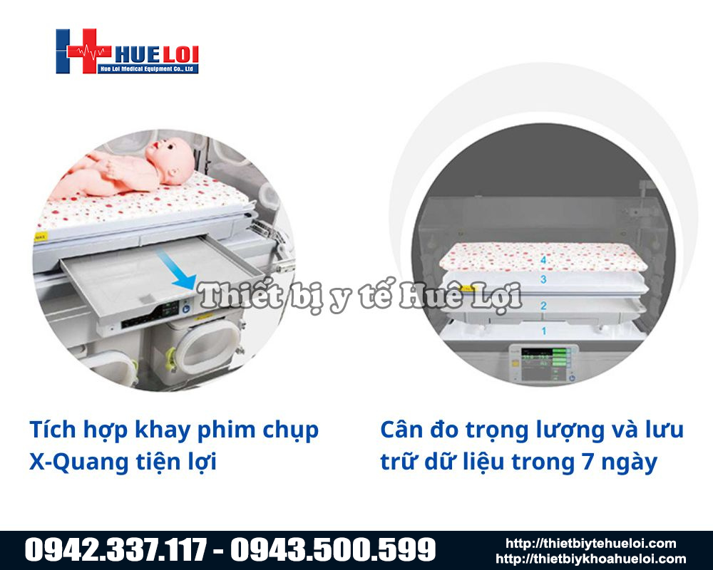 lồng ấp trẻ sơ sinh cao cấp