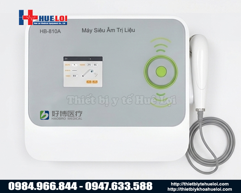 MÁY SIÊU ÂM TRỊ LIỆU ĐƠN TẦN CHUẨN Y KHOA HB810A