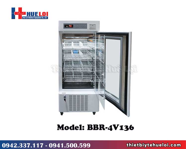 tủ lạnh bảo quản máu bbr-4v136