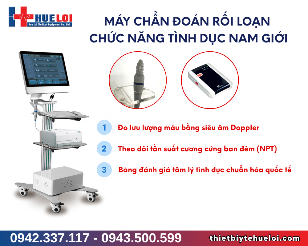 Thiết bị chẩn đoán chức năng sinh lý nam