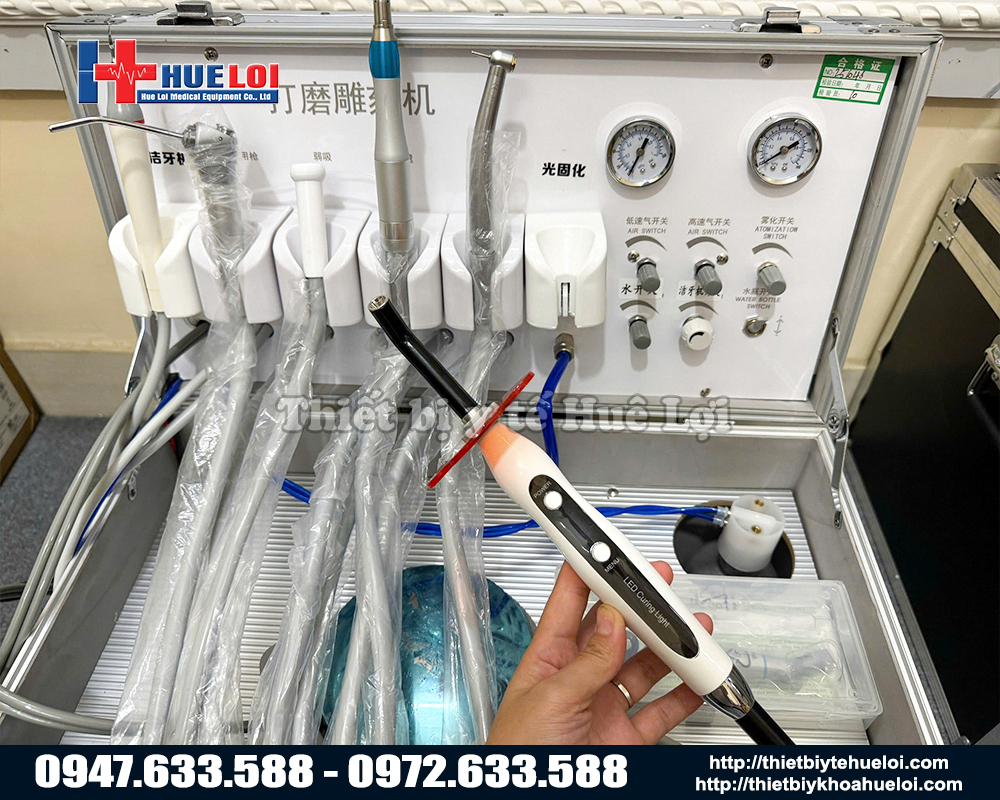 bộ thiết bị nha khoa đầy đủ có vali