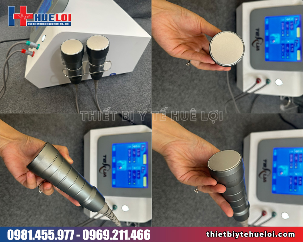 máy siêu âm trị liệu có diện tích đầu dò lớn