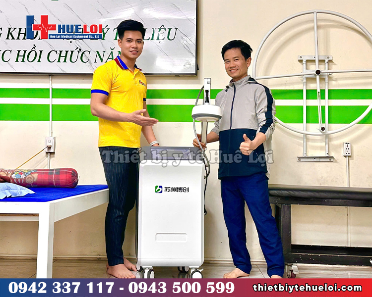 máy vi sóng trị liệu