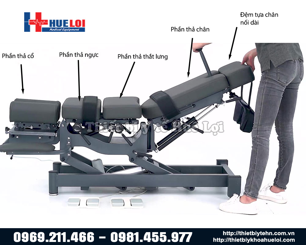 giường tác động cột sống el07b