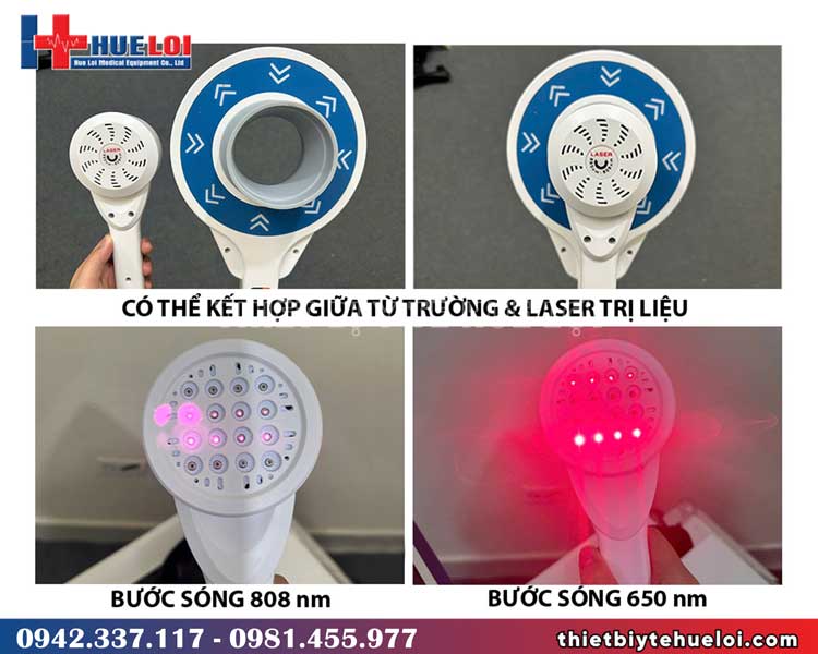 tay cầm trị liệu của máy pmst-pro