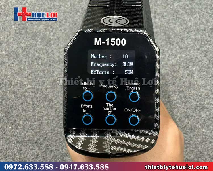 bảng điều khiển súng tác động cột sống m-1500