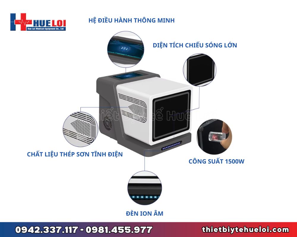 ưu điểm của máy điều trị bằng sóng terahertz