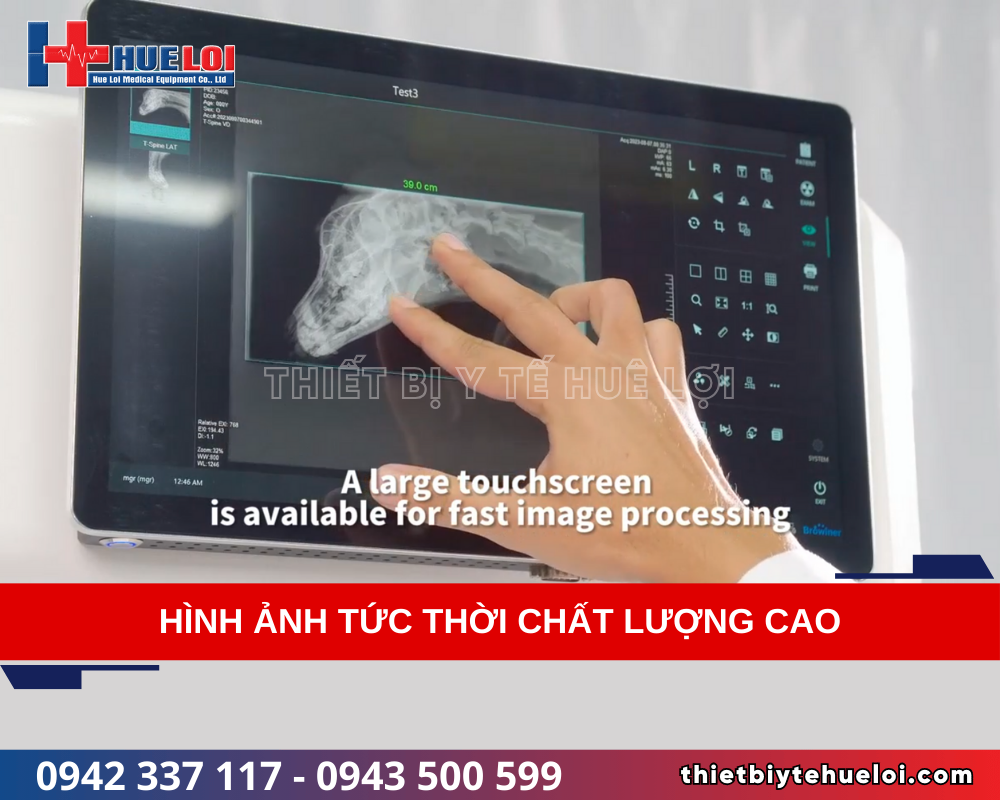 máy x-ray chẩn đoán cho thú y