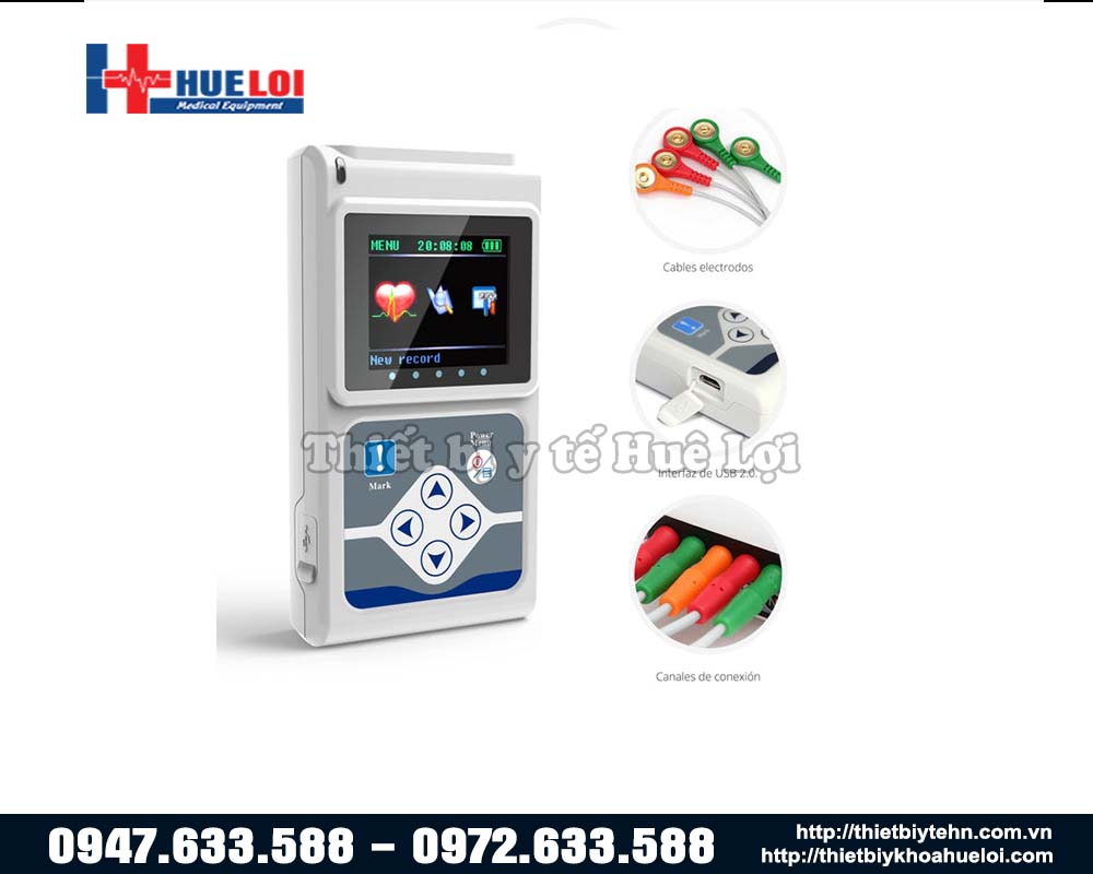 máy điện tim holter 3 kênh giá rẻ
