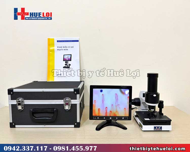 kính hiển vi soi mạch máu dn-880