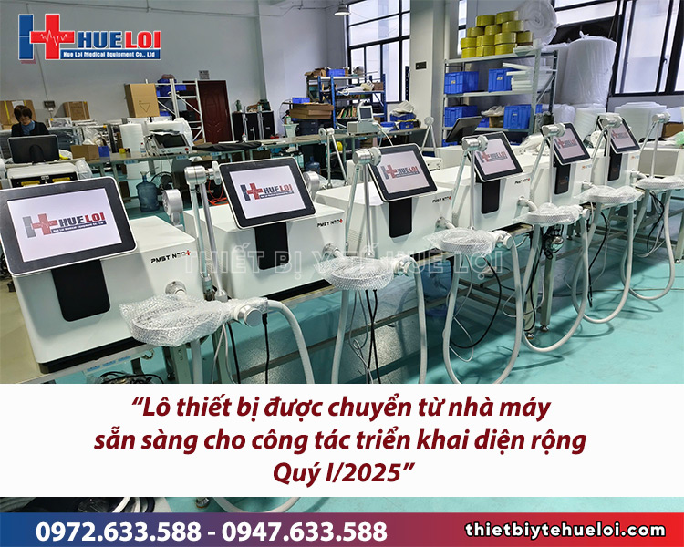 lô máy từ trường huê lợi bàn giao quý i/2025