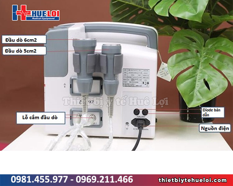 chi tiết máy trị liệu siêu âm