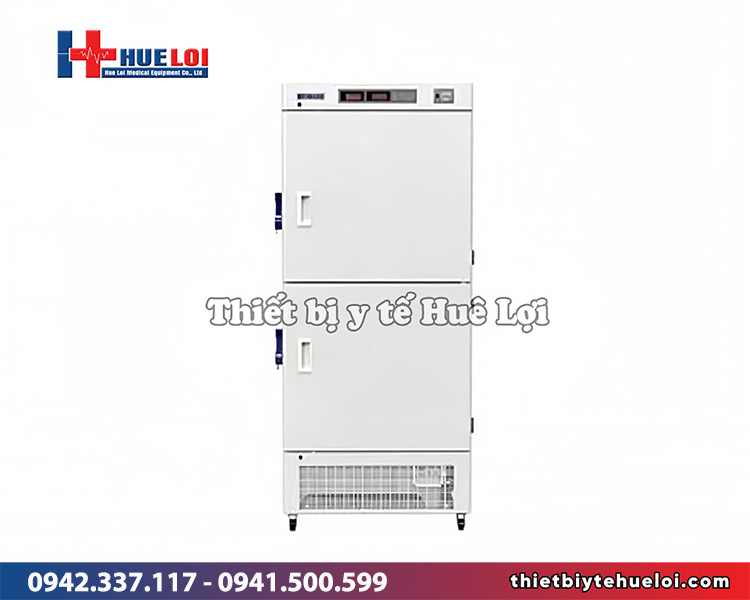 tủ đông âm sâu loại tủ đứng 2 ngăn -30 độ c