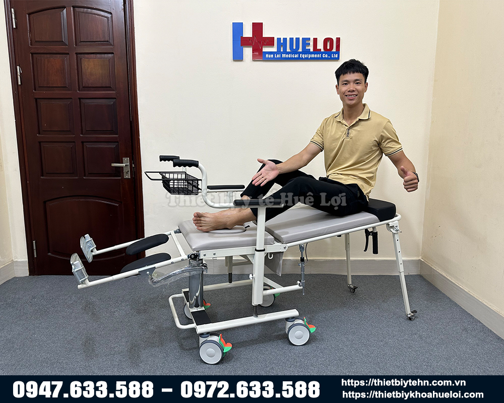 xe lăn ngả nằm loại cao cấp